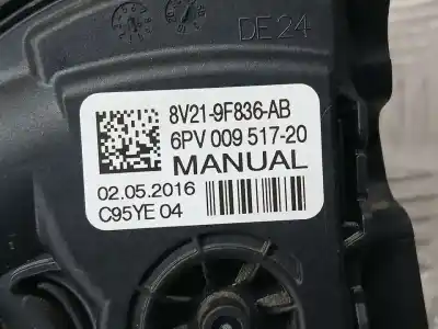 Автозапчастина б/у педальний потенціометр для ford fiesta (ccn) trend посилання на oem iam 8v219f636ab  6pv00951720