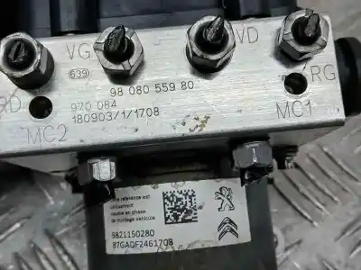 Pezzo di ricambio per auto di seconda mano abs per citroen jumpy furgon club xl riferimenti oem iam 9808055980  970084