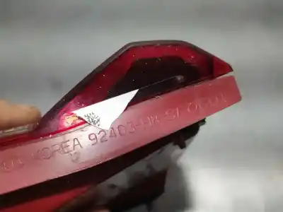 Second-hand car spare part left tailgate light for kia stonic (ybcuv) concept oem iam references 92403h8400  
