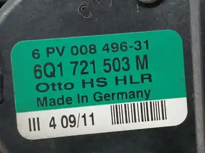 Second-hand car spare part accelerator pedal for audi a1 (8x) ambition oem iam references 6q1721503m  6pv00849631 Second-hand car spare part accelerator pedal for audi a1 (8x) ambition oem iam references 6q1721503m  6pv00849631