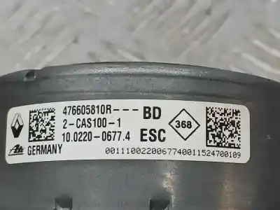 Second-hand car spare part abs for dacia dokker stepway oem iam references 476605810r  10022006774