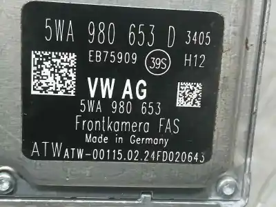 Peça sobressalente para automóvel em segunda mão câmara por cupra leon (5f16) tsi basis referências oem iam 5wa980653d  