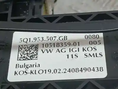 Pièce détachée automobile d'occasion commande d'essuie glace pour cupra leon (5f16) tsi basis références oem iam 5q1953507gb  10518359
