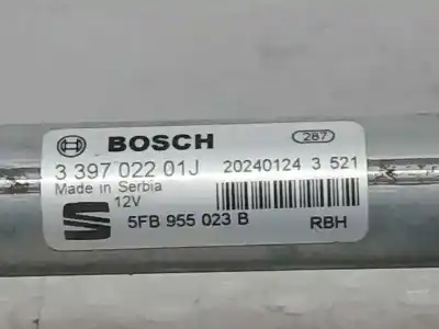 Peça sobressalente para automóvel em segunda mão motor do limpa para brisas por cupra leon (5f16) tsi basis referências oem iam 5fb955023b  339702201j