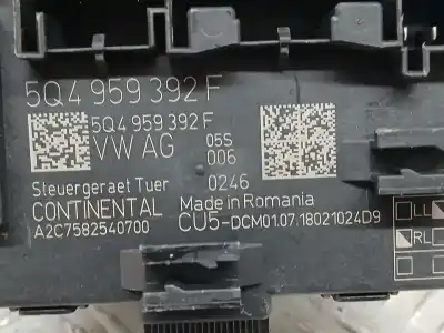 Автозапчастина б/у електронний модуль для seat leon st (5f8) reference посилання на oem iam 5q4959392f  a2c7582540700