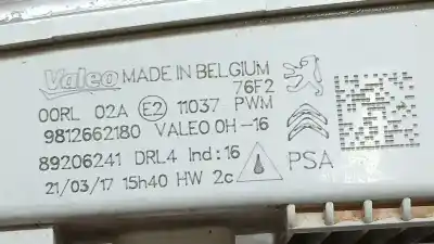 Автозапчастина б/у правий передній пілот для citroen c-elysée feel посилання на oem iam 9812662180  