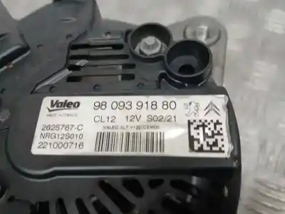 Автозапчастина б/у генератор для citroen jumpy furgon control m посилання на oem iam 9809391880  2625767c
