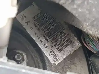 Second-hand car spare part brake servo for citroen c3 feel oem iam references 9811514380