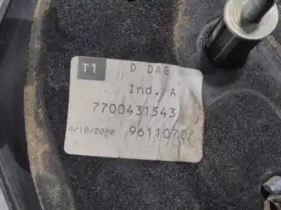 Pezzo di ricambio per auto di seconda mano retrovisore destro per renault scenic (ja..) 1.4 16v authentique riferimenti oem iam 7700431543  