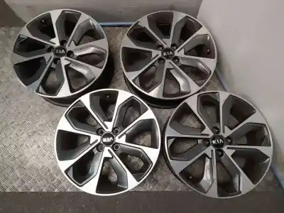 Pièce détachée automobile d'occasion JEU DE JANTES pour KIA STONIC (YBCUV)  Références OEM IAM 6.5X17 4 TORN ET49  