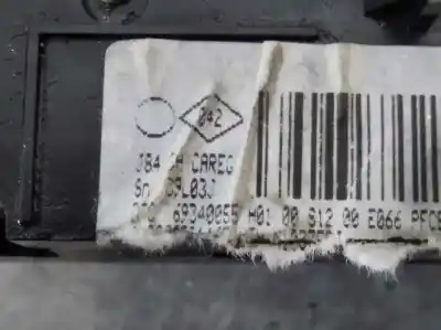 Peça sobressalente para automóvel em segunda mão medidor de massa de ar por renault scenic ii privilege referências oem iam 8200280060  