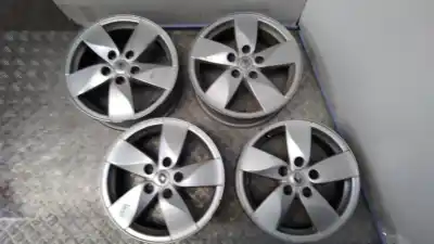 Peça sobressalente para automóvel em segunda mão jogo de jantes por renault megane iii coupe color edition referências oem iam 6.5x16 5 torn et47