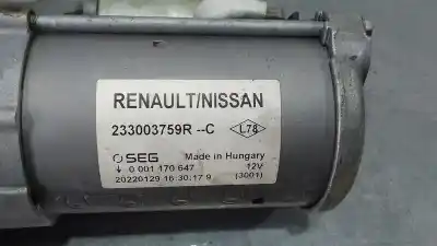 Pezzo di ricambio per auto di seconda mano motorino di avviamento per renault express van riferimenti oem iam 233002221r  233003759r