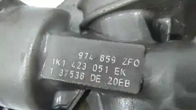 Автозапчастина б/у рульмова рейка для audi a3 (8p) attration посилання на oem iam 1k1423051ek  