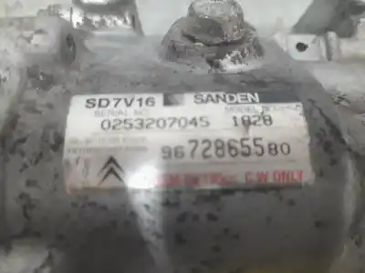 Автозапчастина б/у компресор кондиционера для citroen xsara picasso 5p (c desde 10/1999) xsara picasso lx plus 1560 cc (1.6 ltr) /66kw посилання на oem iam 9672865580  