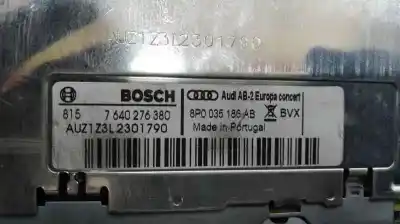 Автозапчастина б/у аудіо система / радіо cd для audi a3 (8p) attration посилання на oem iam 8p0035186ab  7640276380
