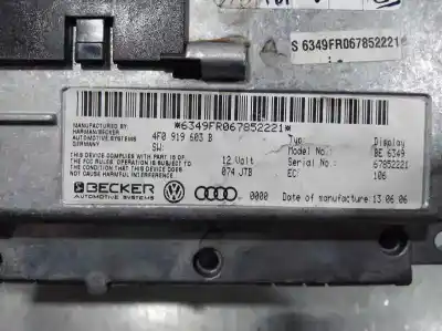 Автозапчасти б/у gps-навигационная система за audi q7 (4l) 3.0 tdi ссылки oem iam 4f0919603b  8t0919603c