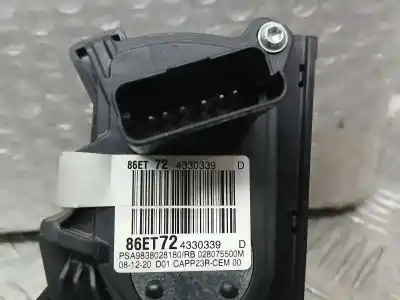 Автозапчасти б/у педальный потенциометр за citroen jumpy furgon control m ссылки oem iam 9838028180  