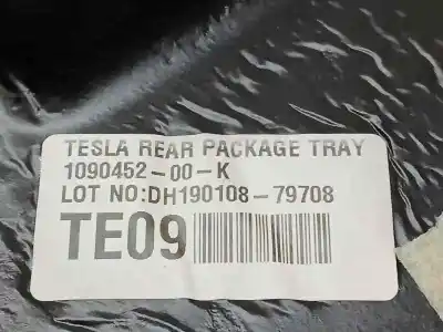 Pezzo di ricambio per auto di seconda mano vassoio posteriore per tesla model 3 (5yj3) ev performance awd riferimenti oem iam 1090542  