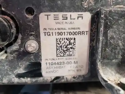 Pezzo di ricambio per auto di seconda mano batteria per tesla model 3 (5yj3) ev performance awd riferimenti oem iam 110442300m  tg119017000rrt