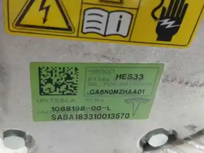 Pezzo di ricambio per auto di seconda mano compressore aria condizionata per tesla model 3 (5yj3) ev performance awd riferimenti oem iam 1088198  183310013570