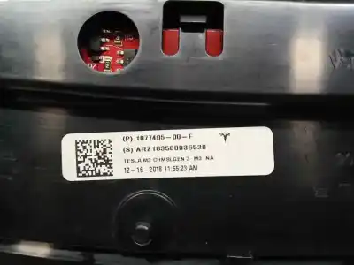 Pezzo di ricambio per auto di seconda mano luce freno centrale per tesla model 3 (5yj3) ev performance awd riferimenti oem iam 1077405  183500036530