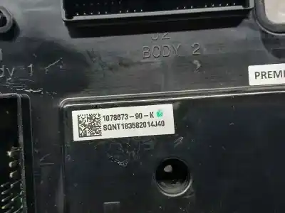 Peça sobressalente para automóvel em segunda mão módulo eletrônico por tesla model 3 (5yj3) ev performance awd referências oem iam 107867390k  183582014j40