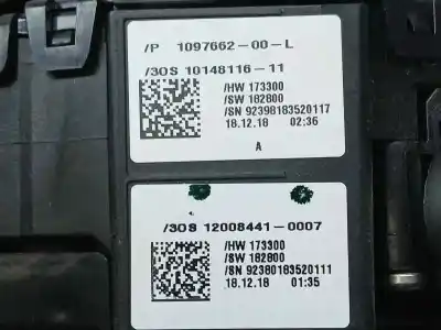 Pezzo di ricambio per auto di seconda mano leva del cambio per tesla model 3 (5yj3) ev performance awd riferimenti oem iam 1097662  10148116