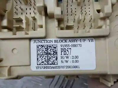 Second-hand car spare part fuse box unit for kia stonic (ybcuv) concept oem iam references 91955h8570  