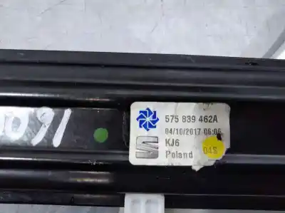Recambio de automóvil de segunda mano de ELEVALUNAS TRASERO DERECHO para SEAT ATECA (KH7)  referencias OEM IAM 575839462A  