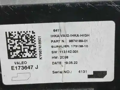 Автозапчастина б/у електронний модуль для bmw x2 (f39) sdrive18d посилання на oem iam 987489  e173647j