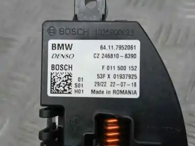 Автозапчастина б/у стійкість на нагревання для bmw x2 (f39) sdrive18d посилання на oem iam 7952061  2468108390