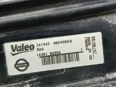 Peça sobressalente para automóvel em segunda mão intercooler por nissan note (e11e) acenta referências oem iam 144619u20a  992405h