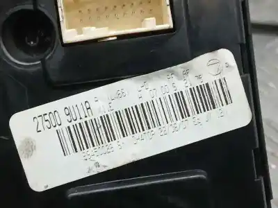 Peça sobressalente para automóvel em segunda mão comando de sofagem (chauffage / ar condicionado) por nissan note (e11e) acenta referências oem iam 275009u11a  85450029