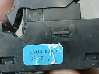 Second-hand car spare part rear right power window switch for nissan note (e11e) acenta oem iam references 25411ed00b  