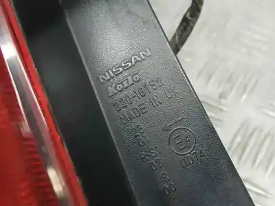 Second-hand car spare part left tailgate light for nissan note (e11e) acenta oem iam references 265559u000  22016752