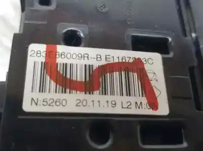 Second-hand car spare part multifunction switch for renault captur ii zen oem iam references 283e86009r  