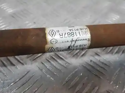 Peça sobressalente para automóvel em segunda mão transmissão dianteira esquerda por renault captur ii zen referências oem iam 391011887r  