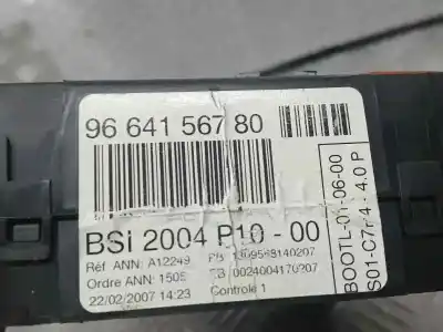 Автозапчастина б/у реле/запоперівник для citroen c2 collection посилання на oem iam 9664156780  
