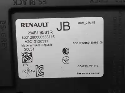 Second-hand car spare part electronic module for renault clio v business edition oem iam references 284bb19561r  a2c13120311