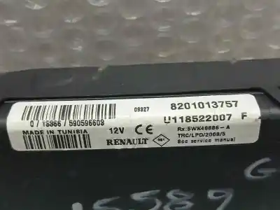 Second-hand car spare part electronic module for dacia sandero laureate oem iam references 8201013757  u118522007f