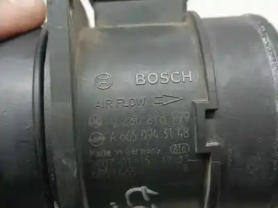 Автозапчасти б/у расходомер воздуха за ssangyong rodius i 2.7 xdi ссылки oem iam a6650943148  0280218199