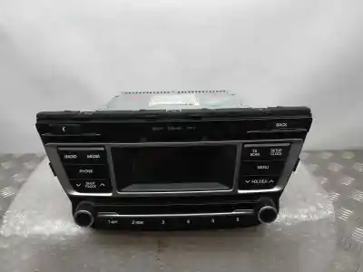 İkinci el araba yedek parçası SES SISTEMI / RADYO CD için HYUNDAI I20  OEM IAM referansları 96170C8050RDR  AC110C8EE
