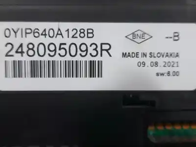 Peça sobressalente para automóvel em segunda mão quadrante por renault clio v business edition referências oem iam 248095093r  