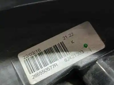 Second-hand car spare part left tailgate light for dacia sandero stepway oem iam references 265550577r  