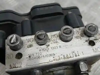 Peça sobressalente para automóvel em segunda mão abs por dacia sandero stepway referências oem iam 476601203r  269722