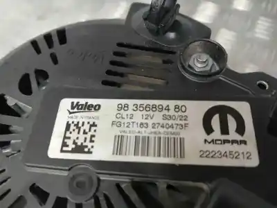 Автозапчасти б/у генератор за PEUGEOT 208 (P2) ACTIVE PACK ссылки OEM IAM 9835689480  2740473F
