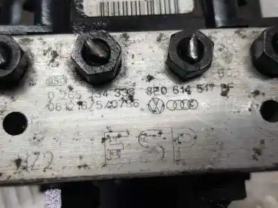 Second-hand car spare part abs for audi a4 berlina (8e) a4 berlina oem iam references 8e0614517  0265234333