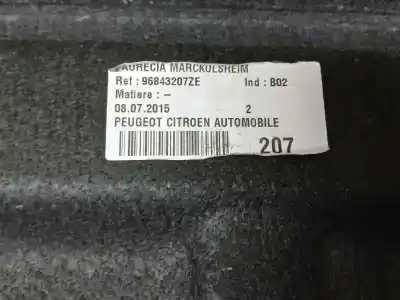 Second-hand car spare part PARCEL SHELF for PEUGEOT 3008  OEM IAM references 96843207ZE  