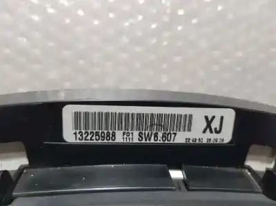 Peça sobressalente para automóvel em segunda mão quadrante por opel zafira b cosmo referências oem iam 13225988  